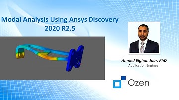 Performing Modal Analysis Using Ansys Discovery 2020 R2.5