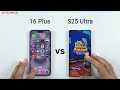 Samsung S25 Ultra VS iPhone 16 Plus Speed Test Comparison Best Flagship Smartphone 2026