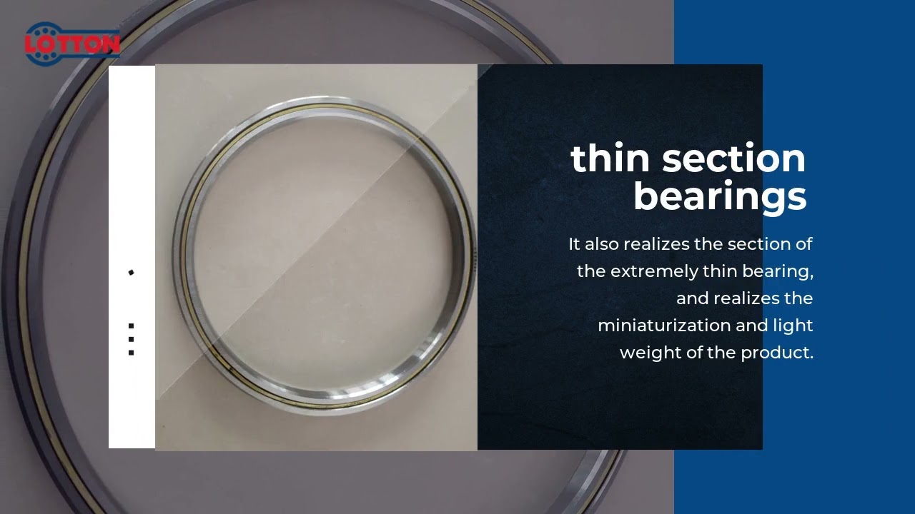 thin section bearings