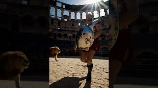 Gladiator's Courageous Stand #collesium