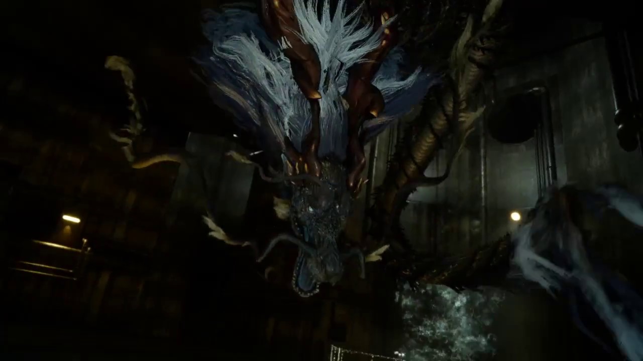 Final Fantasy XV - Crestholm Channels dungeon boss: Jormungand
