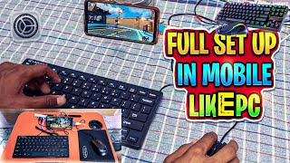 2023 😱 Full Setup Keyboard and Mouse in Mobile | how to connect keyboard and mouse in mobile screenshot 1
