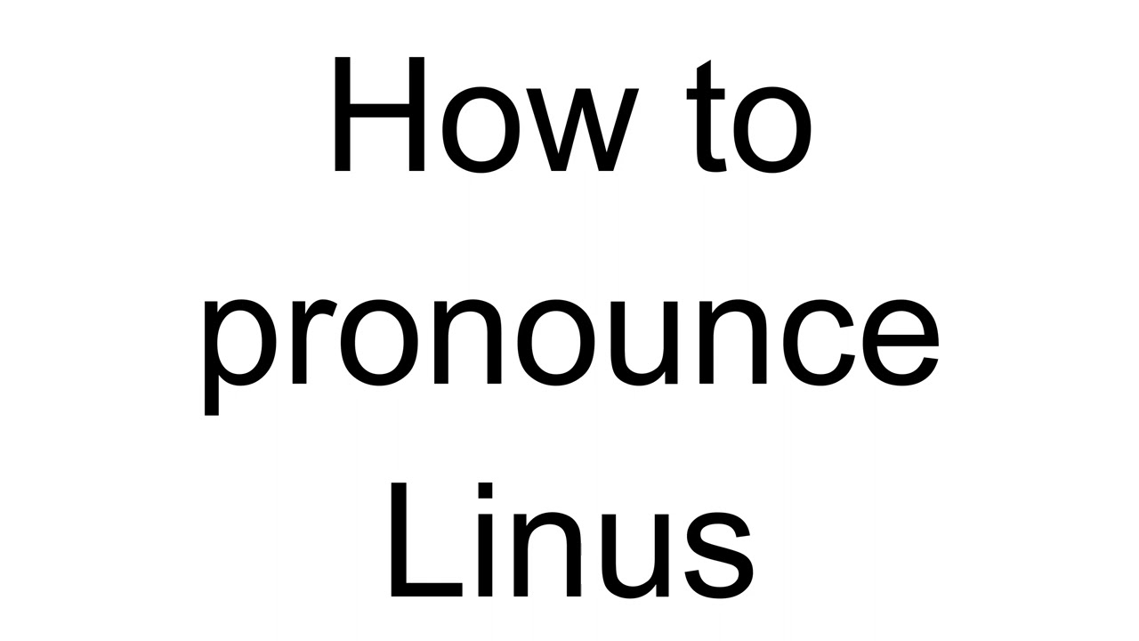 How to Pronounce Linus (Swedish)