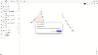 Geogebra - Opgave 4: Een driehoek verschuiven