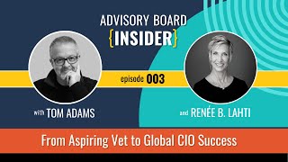 From Aspiring Vet to Global CIO Success with Renée Lahti Ep:003 screenshot 4