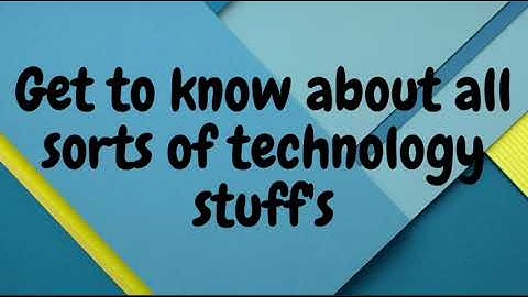 Introduction Video - Random talk