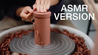 How to Make Lidded Jars on the Potter's Wheel - ASMR Version