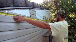 BEST WAY TO FIND YOUR ANGLE WHEN INSTALLING SIDING!