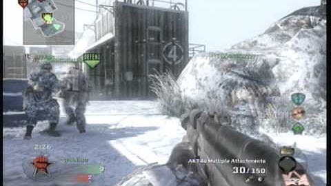 Black Ops : Cross Map Tomahawk Montage - PineConeKiller