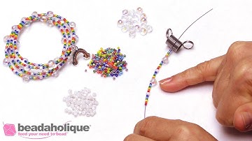Quick Tip: Plan Your Memory Wire Bracelet on Beading Wire