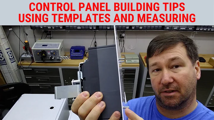 UL 508A Industrial Control Panel Building Tips.  Using Templates to Save Time and Fastener Lengths