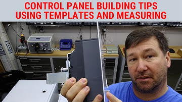 UL 508A Industrial Control Panel Building Tips.  Using Templates to Save Time and Fastener Lengths