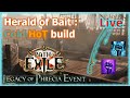New Build Time! Herald of Thunder Cold Surfcaster Live! | Path of Exile Legacy of Phrecia