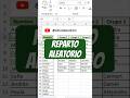 ¿Cómo repartir nombres en grupos al azar en Excel? ¡Así de fácil!