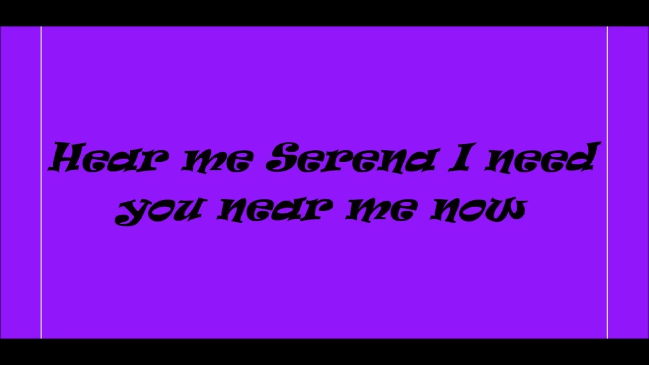 The Trumpet Of The Swan, Hear Me Serena Lyrics