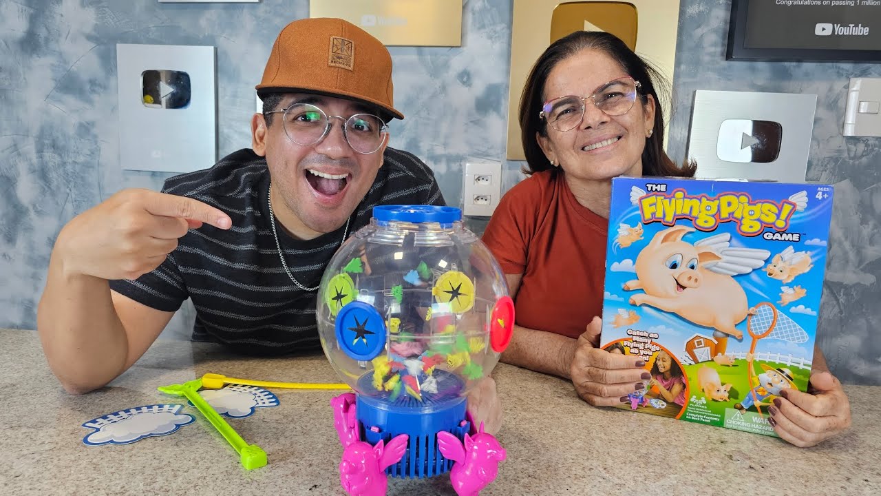 TENTE PEGAR OS PORCOS VOADORES COLORIDOS!!!