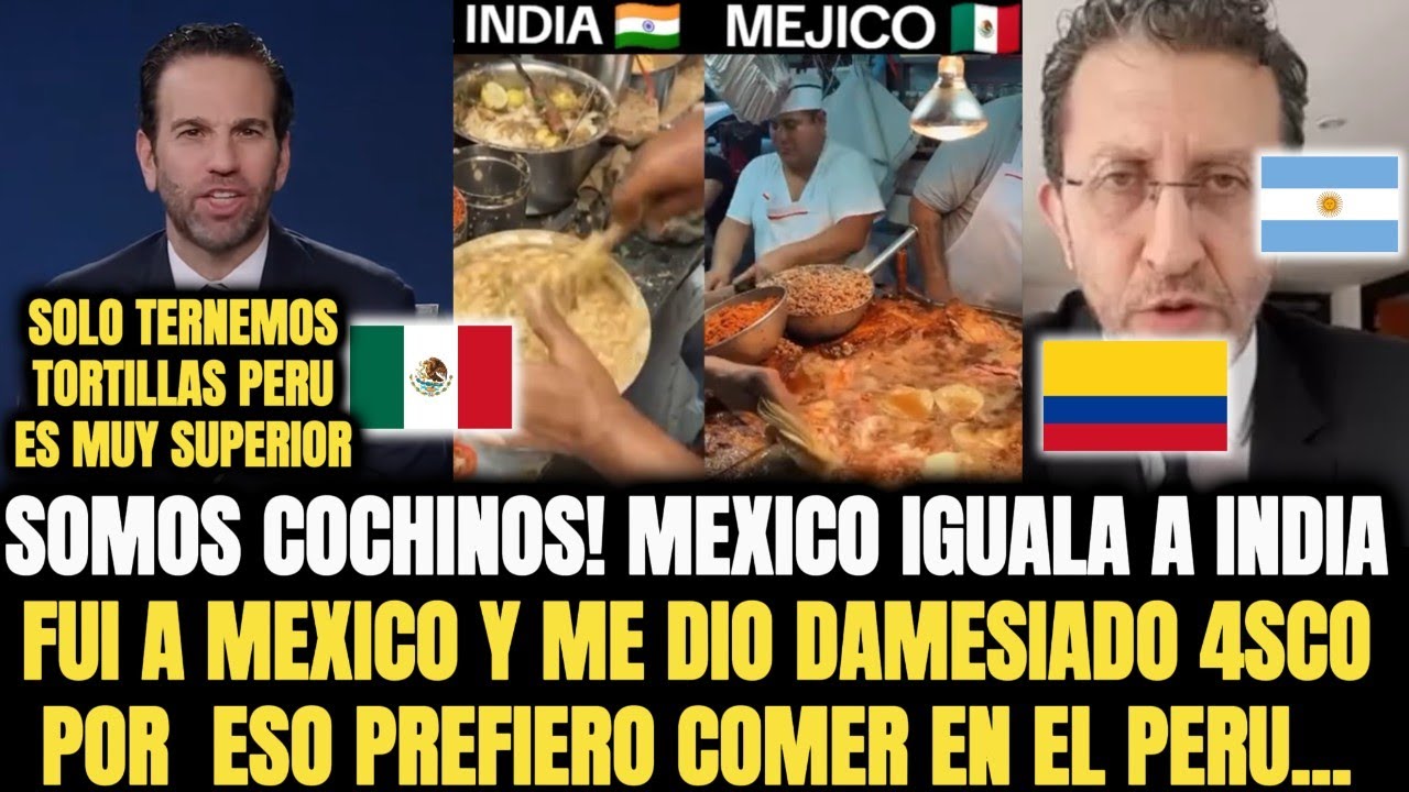 ME DIO ASCO🤢 PRENSA INTERNACIONAL CRITICA FUERTEMENTE A LA COMIDA MEXICANA Y PREFIEREN LA PERUANA