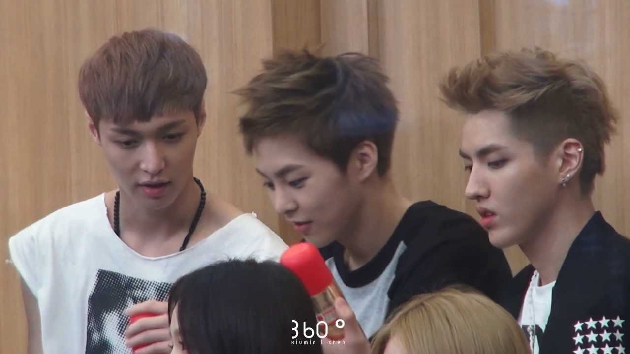 130711 두시탈출 컬투쇼 EXO XIUMIN l 귀여움에 귀여움을 더한 밤톨민석이