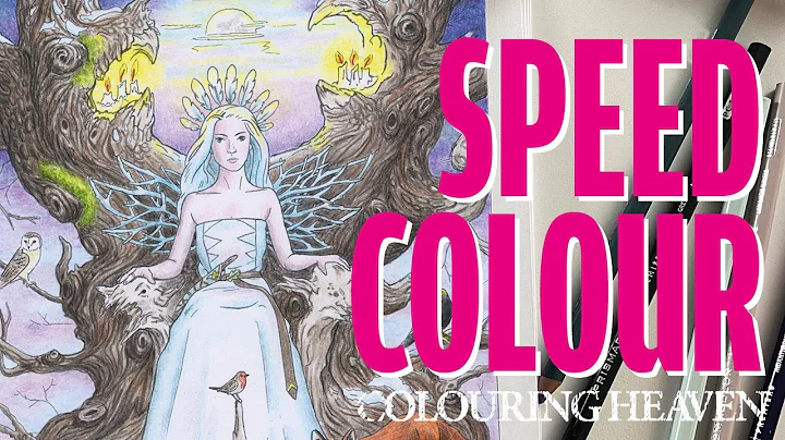 INSPIRING Wildwood Witches SPEED COLOURING | Desig...