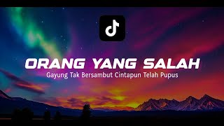 Gayung Tak Bersambut Cintapun Telah Pupus - Lirik ~ Gayung Tak Bersambut Cintapun Telah Pupus - Lirik ~
