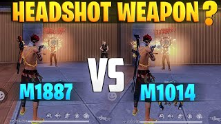 ( M1014 ) vs ( M1887 ) BEST SHOTGUN FOR HEADSHOT // COMPARISON WHICH IS BEST