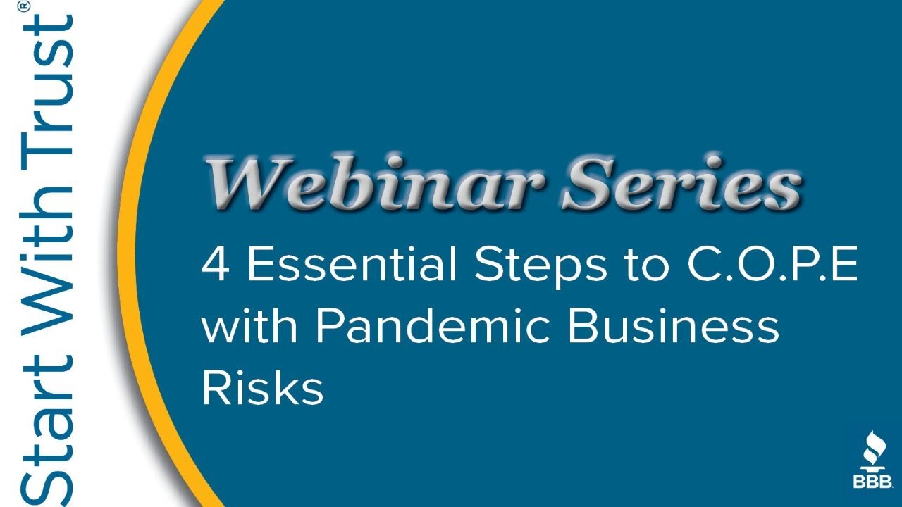 4 Essential Steps to C.O.P.E with Pandemic Business Risks