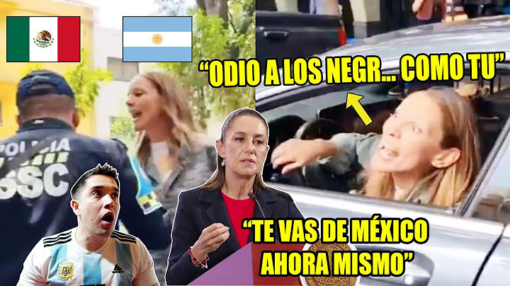ARGENTINA R4CIST IN MEXICO 😡 THIS IS WHAT SHE TOLD A POLICE OFFICER! XIMENA PICHEL 😡