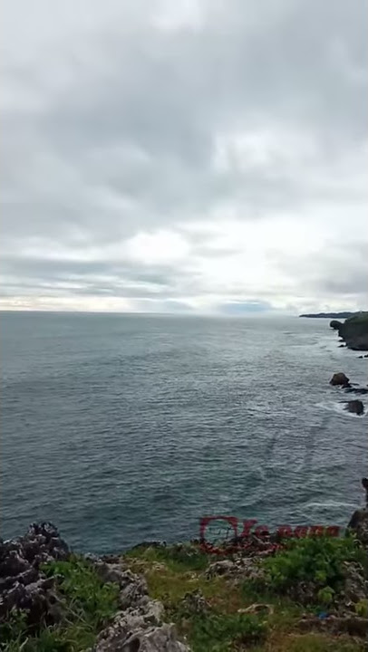 🔴Jogja beach from a height || Viral terbaru story wa pantai Gunungkidul Yogyakarta hari ini