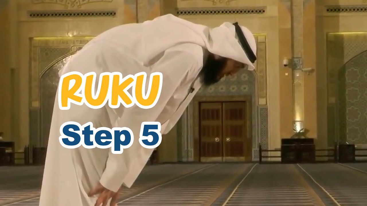 Praying Ruku How to Start Salah: Performing Ruku (Step 5 of Prayer) - YouTube