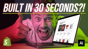 Shopify AI Website Builder | This AI Builds Shopify Websites Faster Than You Can Blink 👀💻