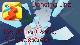 Video thumbnail of "Dancing Line - The Winter House Remix (iOS Widescreen SHADOWS)"