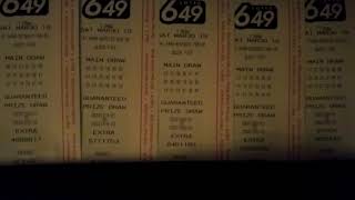 SUPER DRAW MARCH 30TH LOTTO 649
