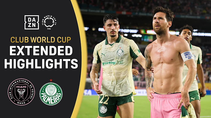 Inter Miami Vs. Palmeiras | FIFA Club World Cup Extended Highlights