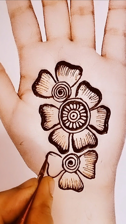 Latest mehndi design. Raksha bandhan mehndi design.