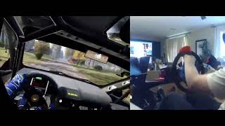 Dirt Rally 2.0 Simrig SR2 Motion + VR (Jämsä, Finland) Alt Cam screenshot 4