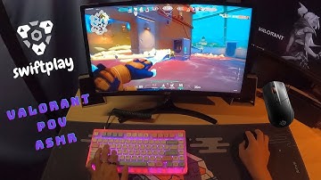 swiftplay in VALORANT Japanese ver. ( POV ASMR )