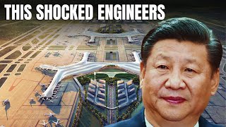 China Builds an Insane 100.000 M2 International Airport Like Never Before