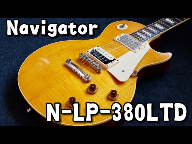 【ESP】Navigator N-LP-380LTD (Lemon Drop)の開封？&サウンドチェック&レビュー【横山健】