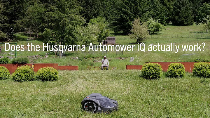 Does the Husqvarna Automower iQ actually work? Setup and first thoughts.