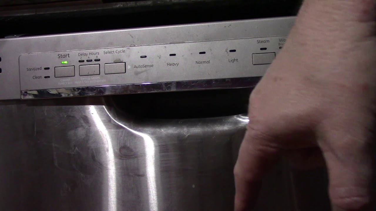 How To Reset Dishwasher Ge Adora