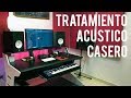 Tratamiento Acustico CASERO | Como hacer tus PANELES ACUSTICOS (parte 2)