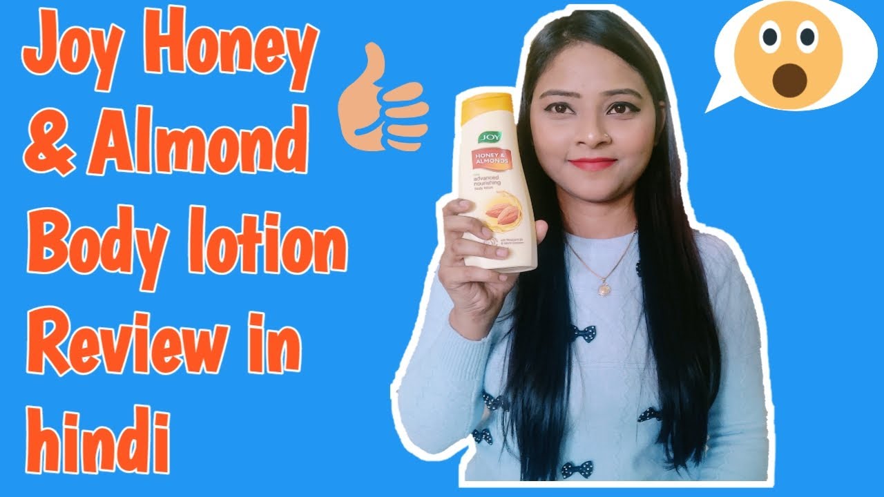 Joy honey and almond body lotion for dry skin, Joy honey and almond