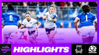 HIGHLIGHTS | ITALY V SCOTLAND | 2024 GUINNESS WOMEN’S SIX NATIONS RUGBY