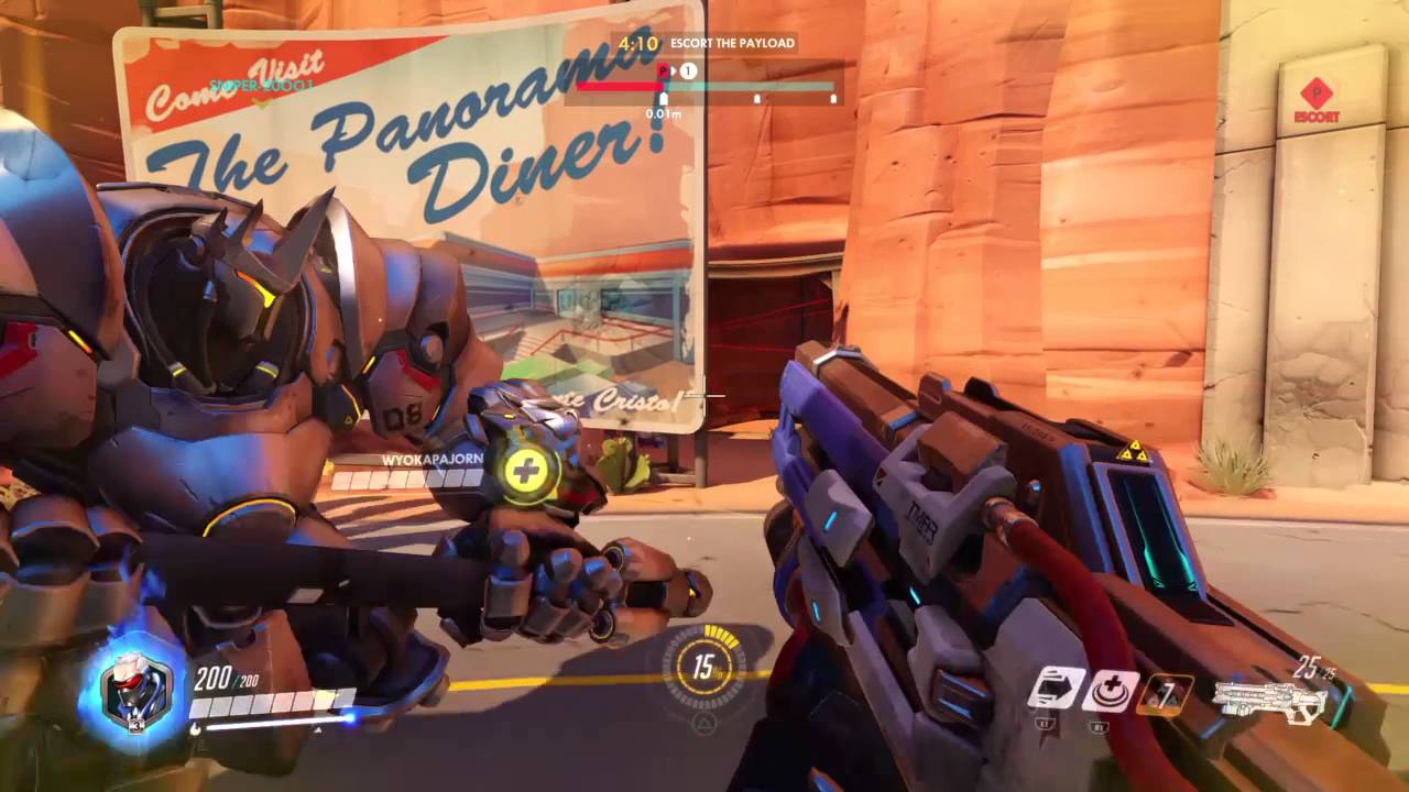 Overwatch Undying Trophy guide  25 kill steak 46 eliminate no die