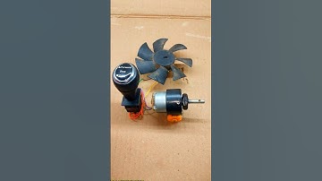 free energy dc motor gear fan #tech #experimnent #motor #project #experiment #viral #video