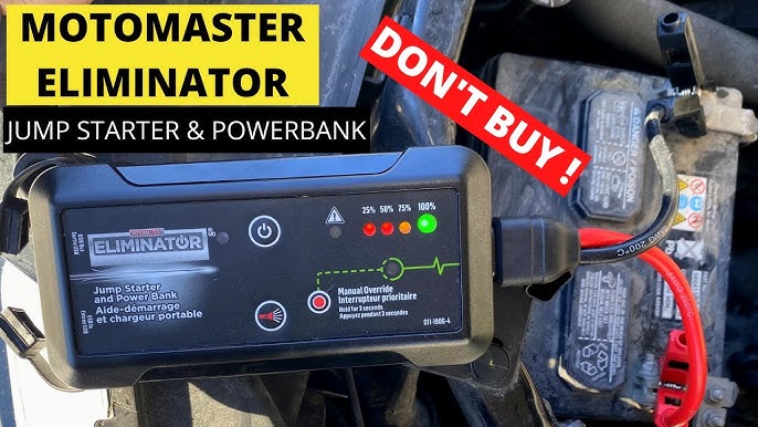 Chargeur de batterie intelligent MotoMaster Eliminator de série