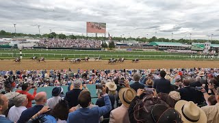 What it was like in the Crowd at Kentucky Derby 2022 - Rich Strike Wins!