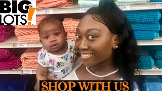 SHOPPING AT BIG LOTS | WORKING MOM VLOG| TIERRA SHONTIA