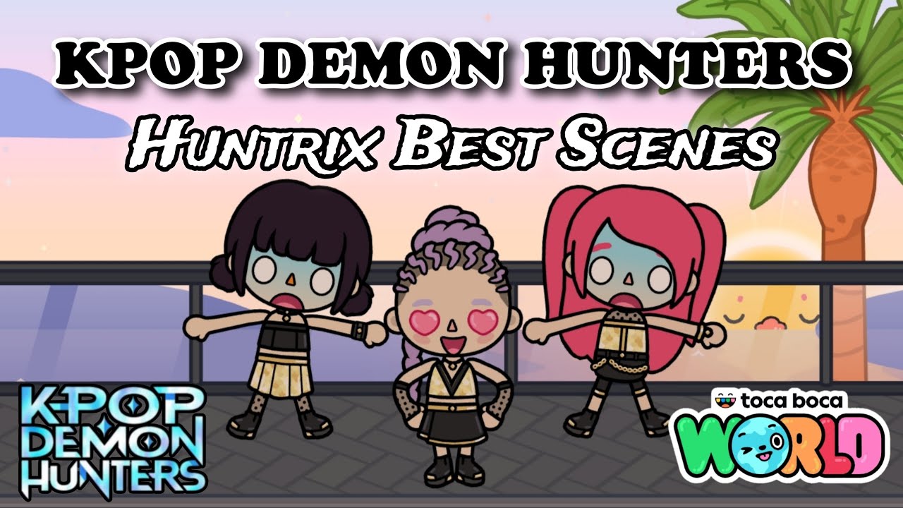 Kpop Demon Hunters: Huntrix Best Scenes! 🎬 Toca Boca Roleplay 🌍 - YouTube