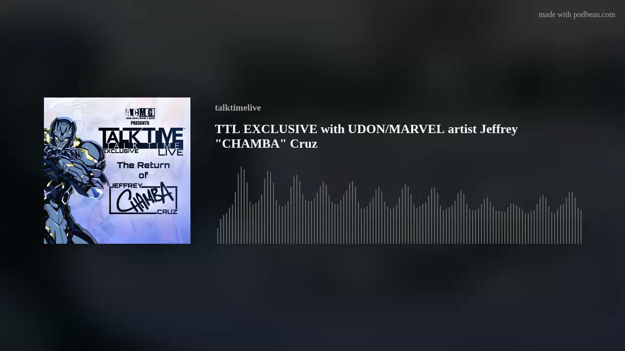 TTL EXCLUSIVE with UDON/MARVEL artist Jeffrey "CHAMBA" Cruz